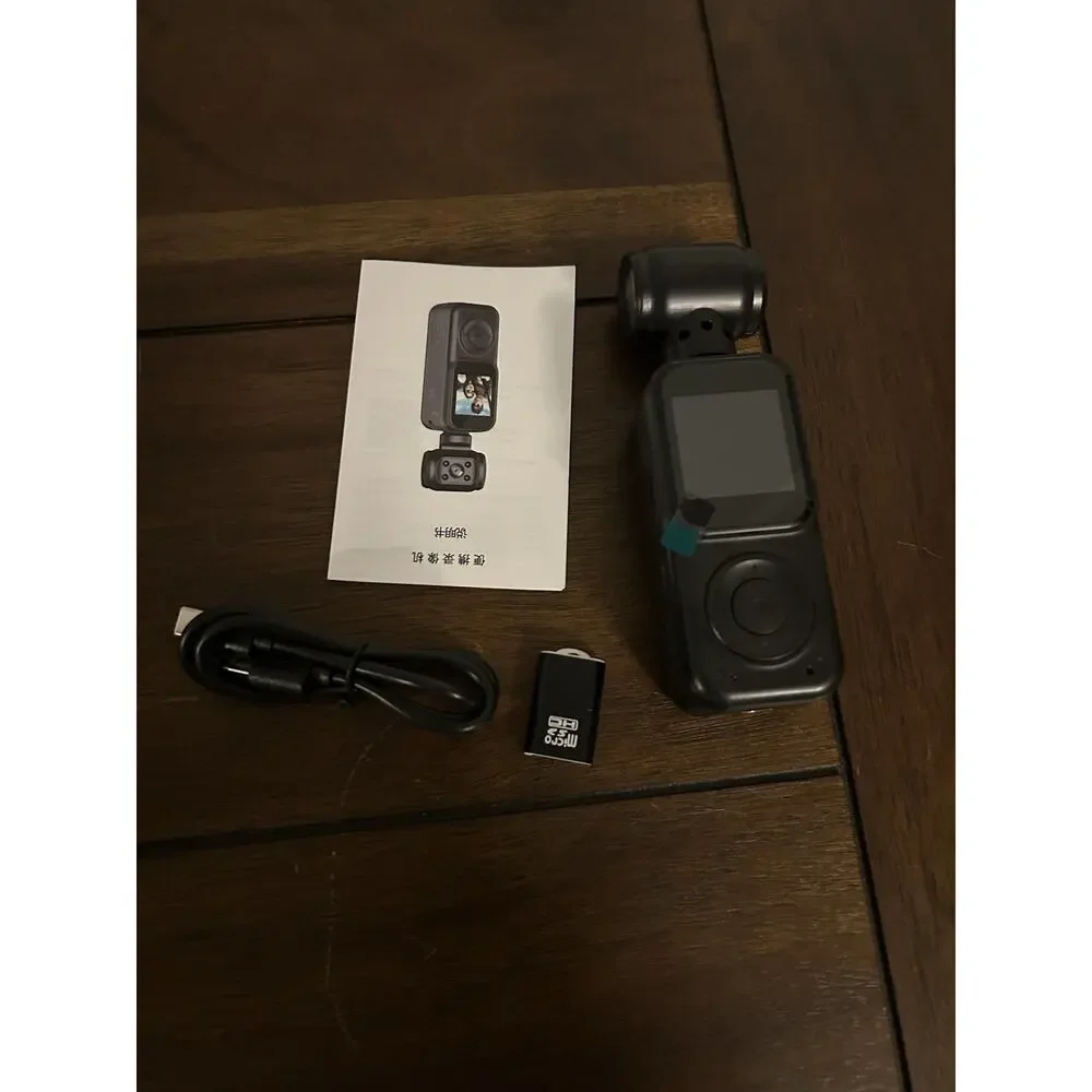 Taramico Pocket Video Recorder Digital Body Camera Black Mini Wearable Cam